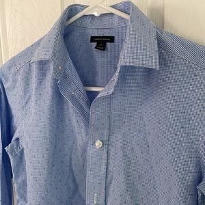 *Like New* Tommy Hilfiger blue button down shirt size 12